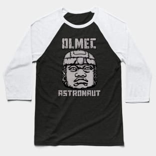 Olmec Astronaut Baseball T-Shirt